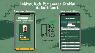 Aplikasi Web Pemesanan Praktis di Food Court | Video Demo screenshot 5