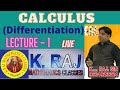 Start calculus  differentiation  lecture  1