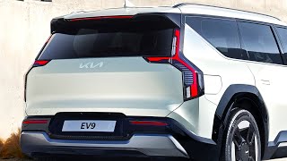 New 2024 Kia EV9 Flagship Mid-Size Electric Crossover SUV Interior & Exterior