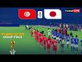 TUNISIA vs JAPAN - FIFA World Cup 2026 Group Stage | Full Match All Goals | Simulation PES