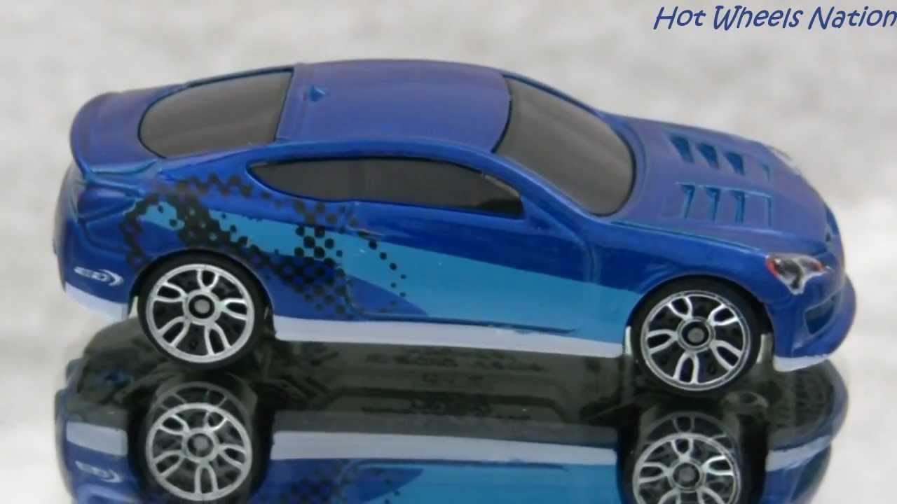 2011 Hot Wheels Hyundai Genesis Coupe #50 (New for 2011) notary public