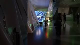 Dubai Photo Frame Top View In Night.