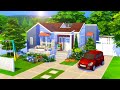 Tiny House for a Small Family 👪 // Sims 4 Speed Build