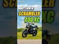 What's new in Scrambler 400 XC | #triumphmotorcycles #triumph #triumphindia #scrambler400xc