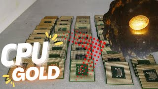 CPU'DAN ALTIN ÇIKARMA/ CPU GOLD RECOVERY