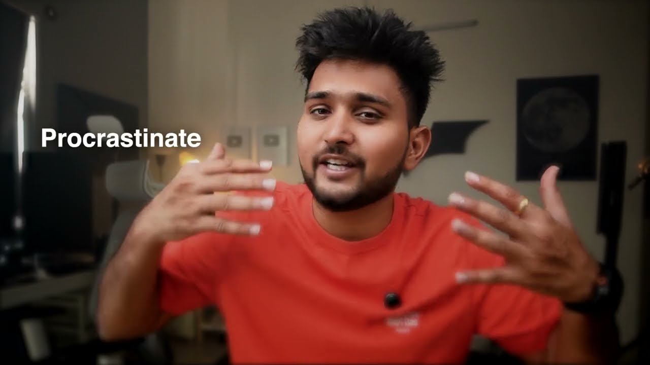 How @TharunSpeaks fight with procrastination problems: || intro edit