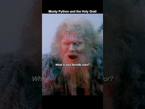 The Bridge of Death! 😂🌉 | "What... Is Your Favorite Color?" | Monty Python & The Holy Grail