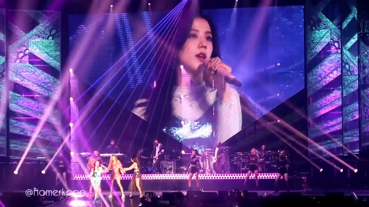 BLACKPINK seoul concert D-2 - See You Later (band version)