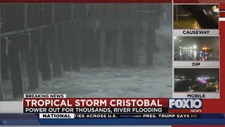 Tropical Storm Cristobal Update for 9 p.m.