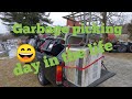 Garbage picking day in the life