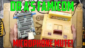 Nintendo Famicom Microphone Mute - Get rid of that noise TOTALLY & FOR FREE!