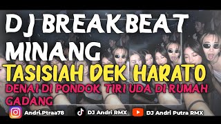 DJ BREAKBEAT MINANG FUAZANA TASISIAH DEK HARATO|| VIRAL TIKTOK BY DJ ANDRI PUTRA RMX