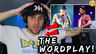 WHO CAN BEAT EMINEM?! | T.I. \u0026 Eminem. - ALL SHE WROTE (Full Analysis)