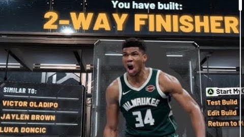 Best 2-Way Finisher Build On Nba2k20