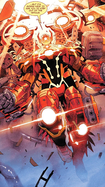 Iron Man Unleashes His Most Powerful Suit: The Celestial Hulkbuster #ironman #comics