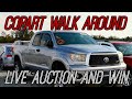 Copart Walk Around, Live Auction, And We Win, Benz, Audi, Corvette, And More