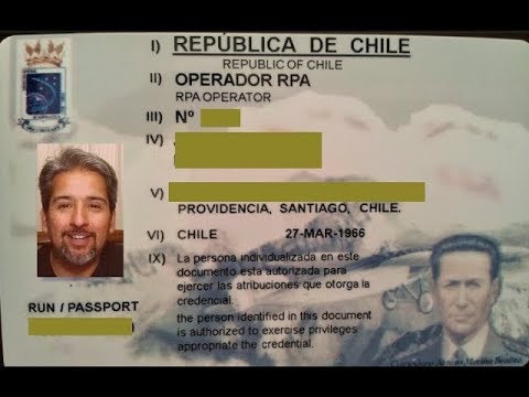 Credencial dgac drone hotsell