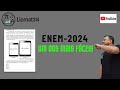 💡 Exercício Fácil do ENEM 2024 — Resolvido Passo a Passo!