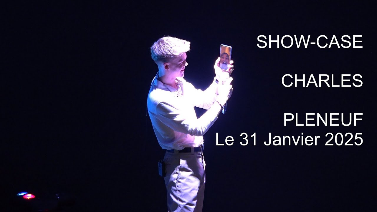 CHARLES DORE - SHOWCASE PLENEUF  31 JANVIER 2025 - SONORISATION ARMOR STUDIO