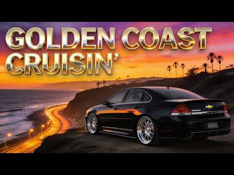Golden Coast Cruisin' | Smooth West Coast G-Funk Sunset Drive with Classic Lowrider California Vibes