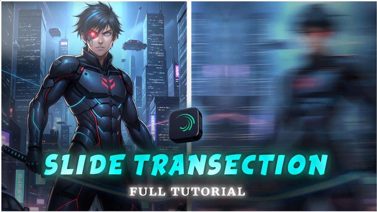 Slide Transition Tutorial | Alight Motion Editing - YouTube