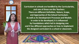 The Teacher and The School Curriculum | ED210