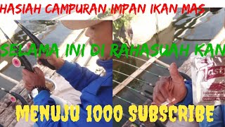 rahasiah campuran umpan ikan mas