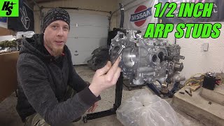 2013 Sti Build Part 5 - ARP Head Studs - How To
