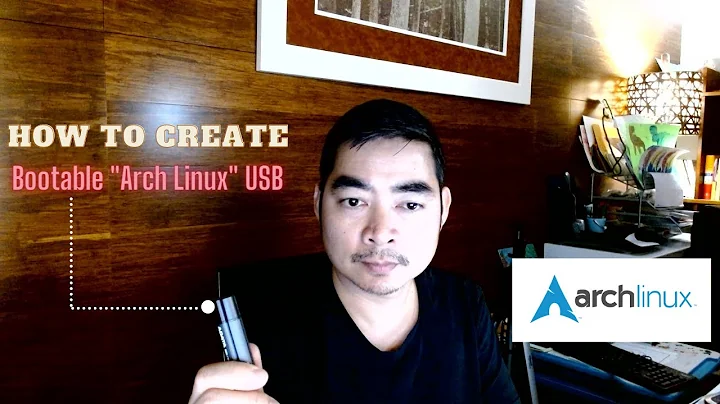 #7 - Create bootable Arch Linux USB in MacOS / Windows 10