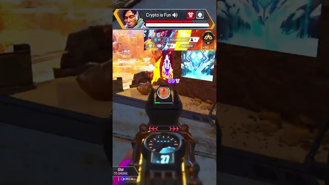 This is how a Crypto Main Drops 4k Damage | Apex Legends Ranked - YouTube