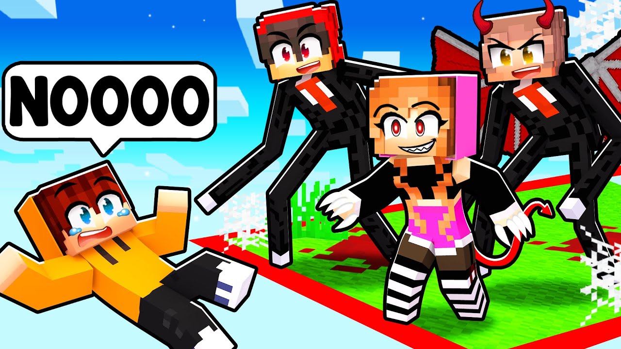 Locked on ONE CHUNK But We’re SCARY MOBS!