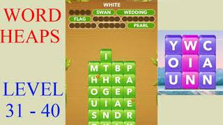 Word Heaps Level 31 - 40 | All Answers | Walkthrough screenshot 4