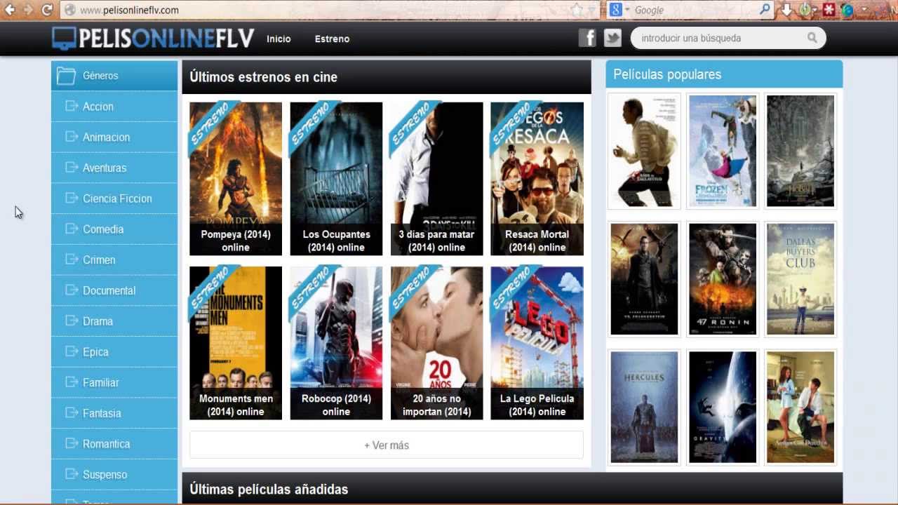 Ver Peliculas Flv Online Gratis Espanol Latino Youtube