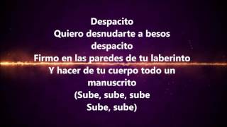 Despacito Remix: Luis Fonsi, Daddy Yankee Ft Justin Bieber (LYRICS)