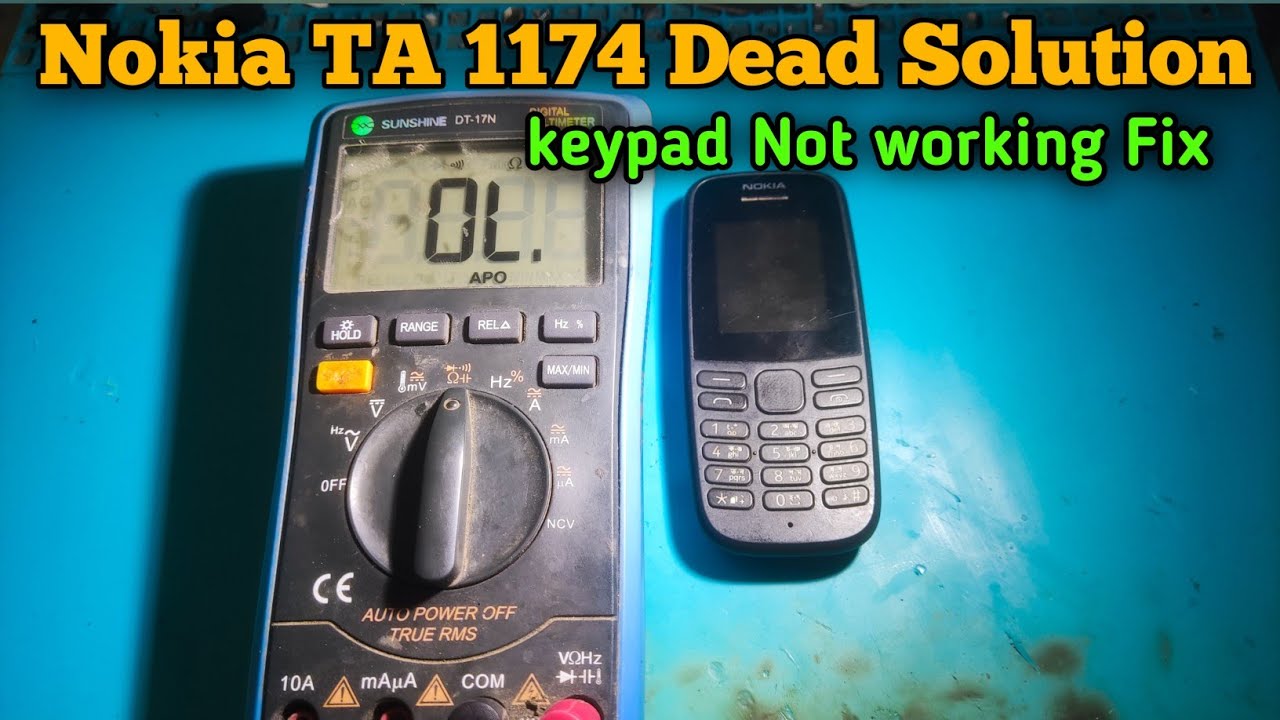 Nokia Ta1174 dead solution || nokia 105 no power || all nokia dead solution fix 