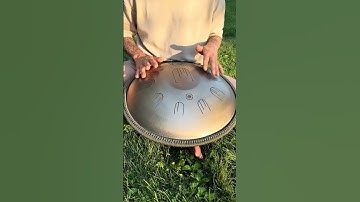 Thumbnail of Steel tongue drum by NovaDrum | D Celtic Minor | Drum for meditation