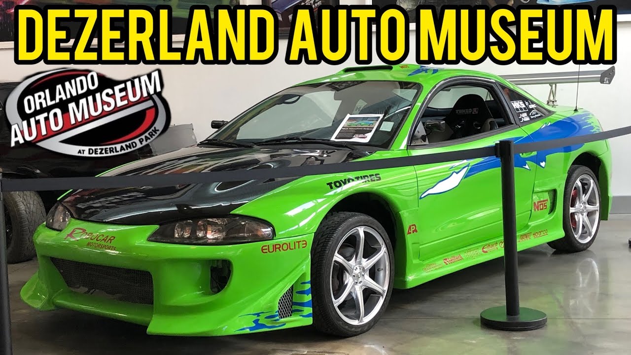 Dezerland Auto Museum Orlando FL Movie in cars Fast and the furious, Christine, 007, Batman & more!