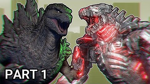 Godzilla Minus Zero vs MechaGodzilla | Animation (Part 1)