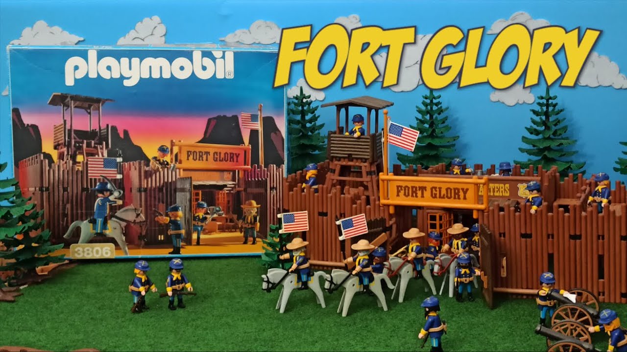 Rummelig Hysterisk Isaac Playmobil 3806 Fort Glory | Playmobil Western - YouTube