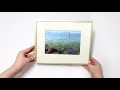 8x10 Gold Aluminum Picture Frame - Golden State Art