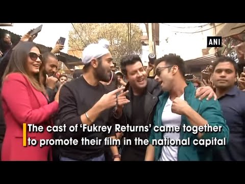 Fukrey Returns Cast Spreads Their Fukreypanti In Delhi Youtube