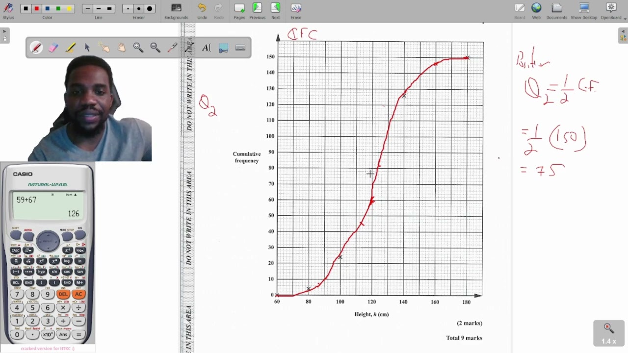 2022 May/June CXC  mathematics past paper 2 solutions  (questions 5 and 6)
