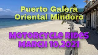 Mulle and White beach Puerto Galera motorcycle rides March 10, 2021