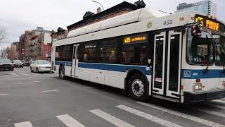 MTA NYCT #452 on the B35 Limited to Brownsville M. Gaston Bl at Church Av & Rogers Av
