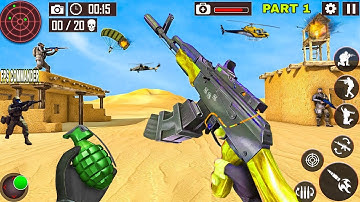 Counter Strike FPS Commando - Anti Terror War Android Gameplay | Offline Shooting Game 2025