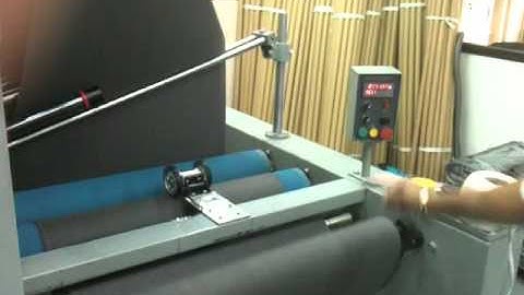 SUNTECH Fabric Double Folding and Lapping Machine