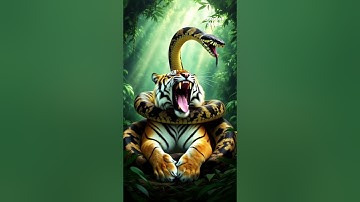 Python Attacks Massive Tiger 🐍🆚🐅 | Giant Snake Wraps Around Tiger | Real Wildlife Battle | Shocking