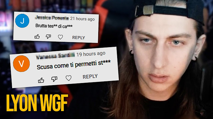 Sono stato BLASTATO dai WGF sotto un mio video
