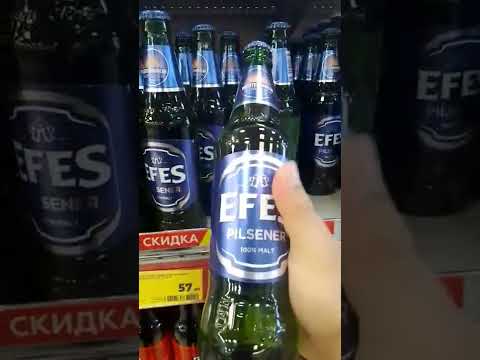 Rusya'da Efes Pilsen Fiyat Guncel