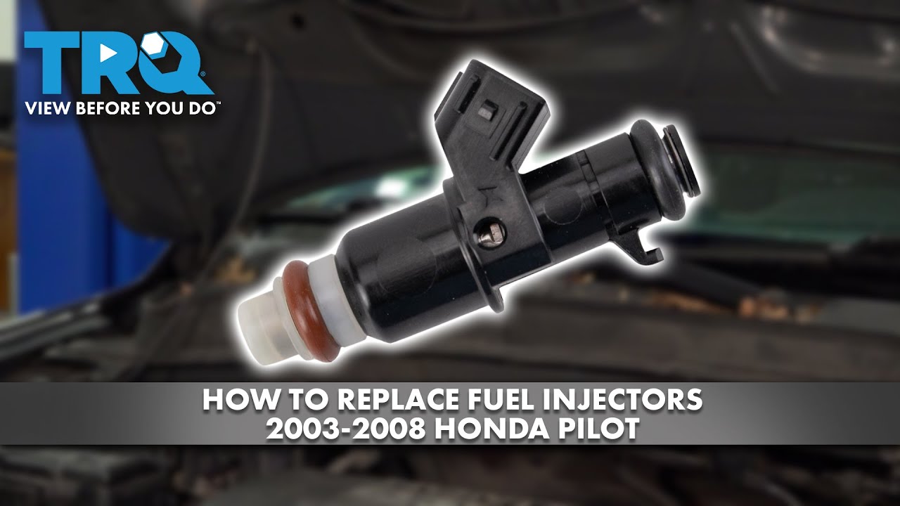 How to Replace Fuel Injectors 20032008 Honda Pilot YouTube
